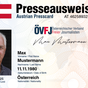 Presseausweis Österreich